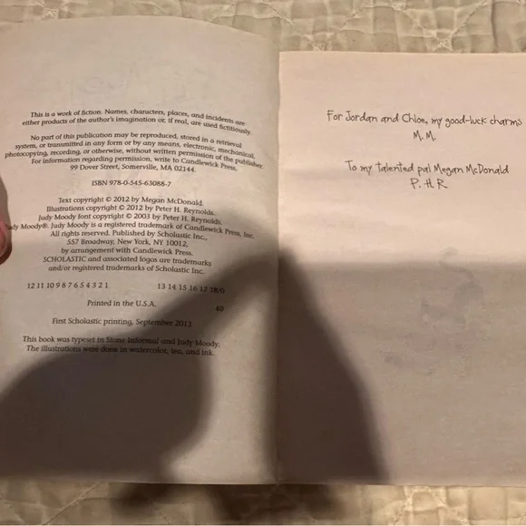 Judy Moody and the Bad Luck Charm Book - Picture 2 of 8